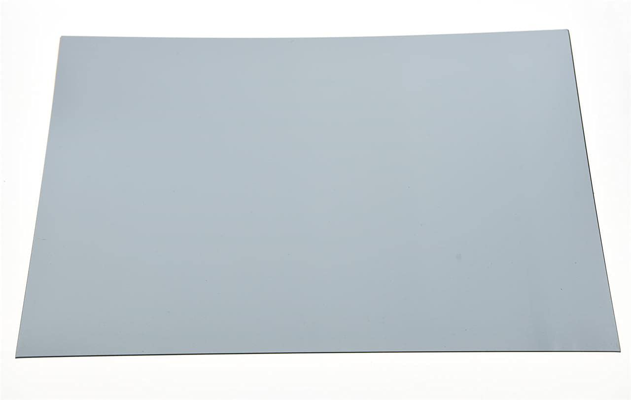 Dopro Uncut 11 ''x17 '' DIY Blank Guitar Bass Pickguard Material Sheet Scratch Plate Material Sheet 29x43cm White 1Ply (Cut Your